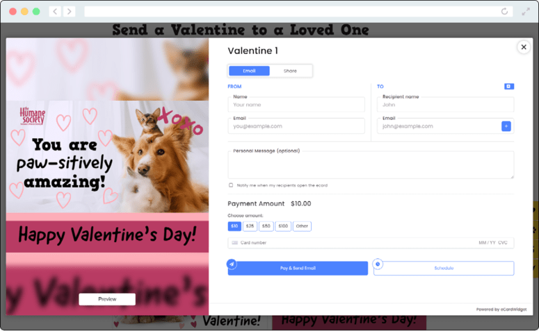 When determining how to sell greeting cards online, consider integrating charity eCards into the donation process.