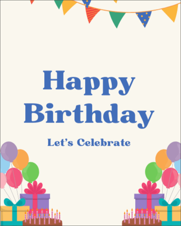 Digitals cards can help people wish their loved ones a happy birthday.
