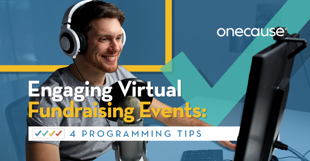 Your virtual fundraising event's program and schedule will play an active role in its success.